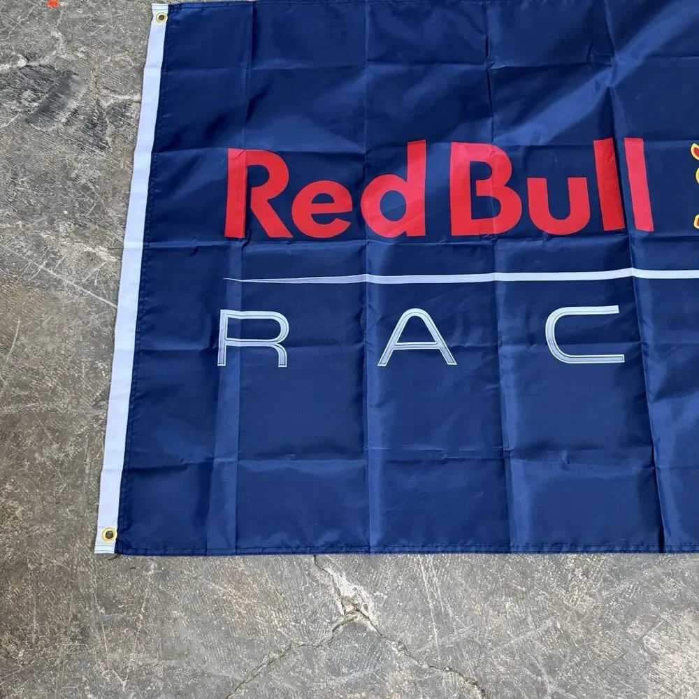 RED BULL RACING 3'X5' FLAG BANNER FORMULA 1 RACING MAN CAVE SHOP - Picture 5 of 5